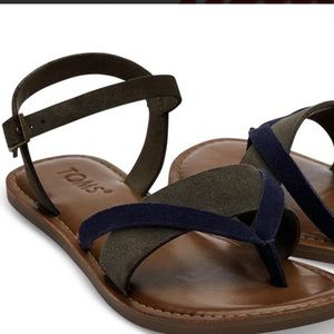 9 Lexie Tarmac sandals, Toms